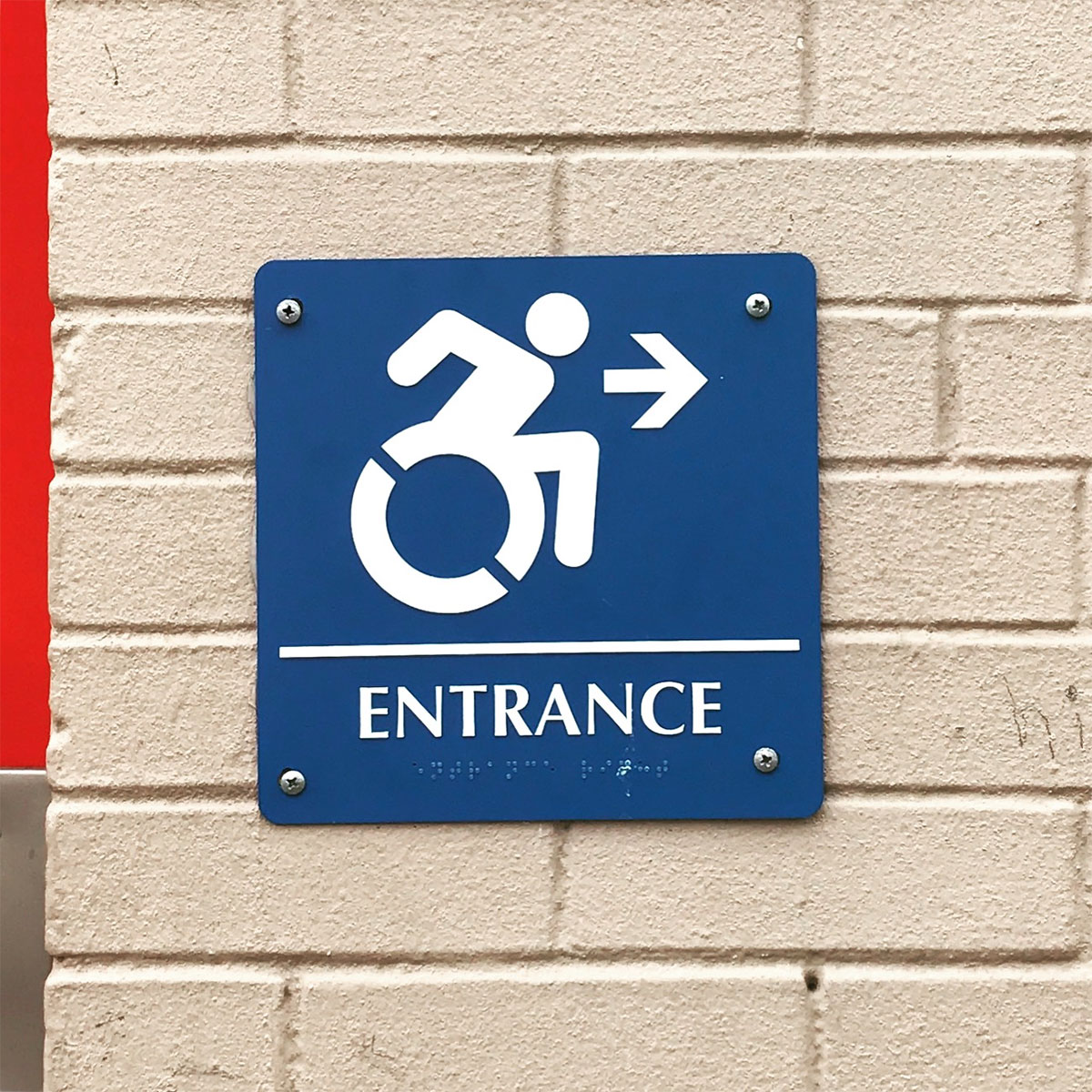 New wheelchair symbol